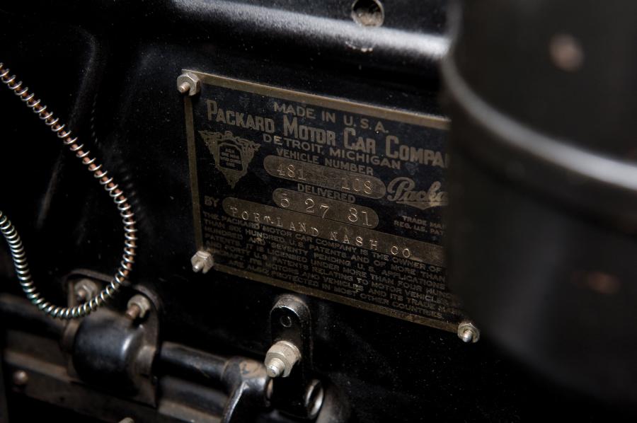  Packard Model 833 Dual Cowl Sport Phaeton 1931 года  (фото 8 из 24)